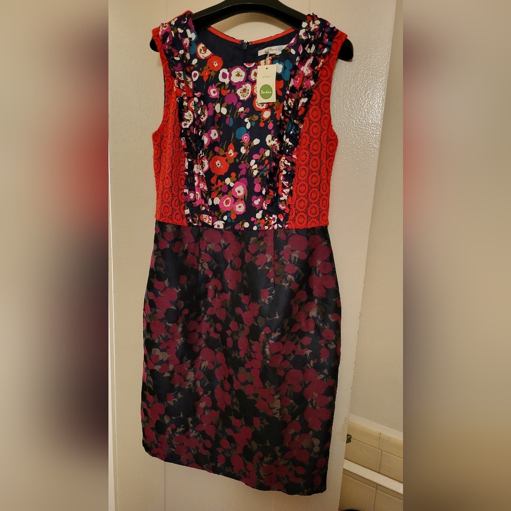 Boden dress xcolor siz 6 BNWT